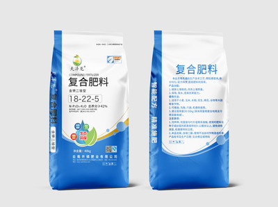复合肥料18-22-5（蓝色包装）